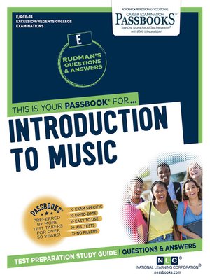 cover image of Introduction to Music